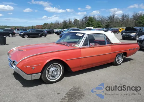 1962 Ford Thunderbir из США, поврежденный, VIN 2Y89Z151925